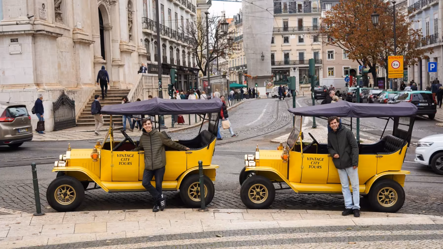 Francisco & Duarte — founders, born and raised in Lisbon